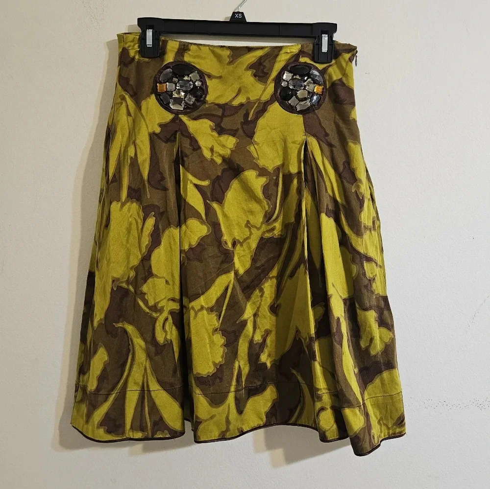 MNG Patterned Skirt